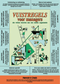 A3 Poster: Vuistregels voor managers Kopen